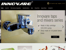 Tablet Screenshot of innovare.com.sg